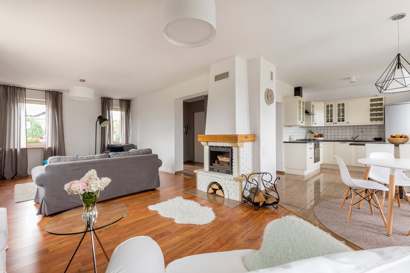 Espacio elegante en casa para toda la familia